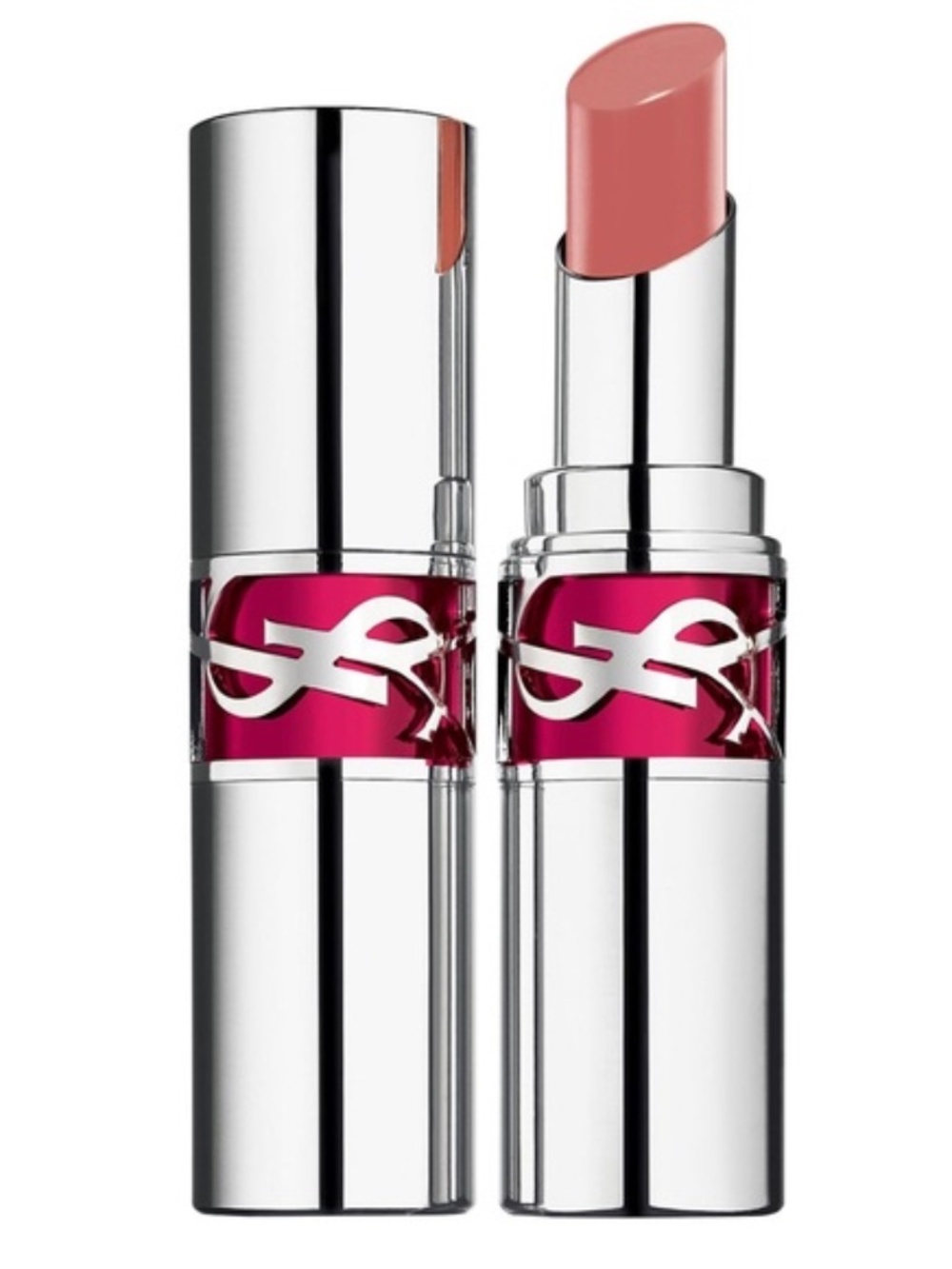 🫦 YSL Loveshine Candy Glaze Lip Gloss Stick - 15 Showcasing Nude